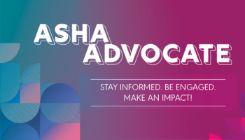 Read the Latest ASHA Advocate