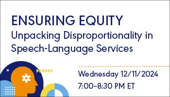 Register for ASHA's final school-based SLP town hall